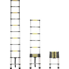 Luord-Store Saraylı Teleskopik Merdiven 11 Basamak 3.20 Metre
