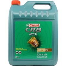 Castrol Crb Multi 20W50 7 Lt Mineral Motor Yağıcastrol Crb Multi 20W50 7 Lt Mineral Motor Yağı