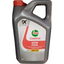 Castrol Gtx Diesel 5W-30 C2/c3 5 Litre - Tam Sentetik Partikül Filtreli Motor Yağı
