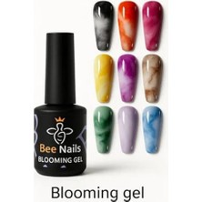 Şeffaf Blooming Tırnak Jeli, Beyaz Watercolor Efekti