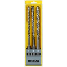 SDS PLUS 3 LÜ SET (6*160) (8*160) (10*160) RTRMAX - RBS003