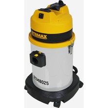 ISLAK-KURU SANAYİ TİPİ SÜPÜRGE 1200W RTRMAX - RTM8025