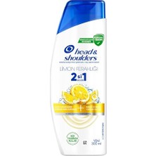 Limon Ferahlığı 2'si 1 Arada, Yağlı Saçlara Özel Kepeğe Karşı Şampuan, 300 ml