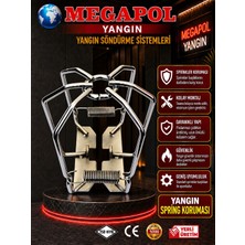 Megapol Yangın Spring Koruması. Yangın Sıprinkler Koruması. Yangın Söndürme Spring Koruması. Sepetler Sistemi Koruması