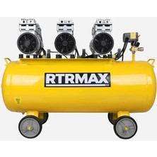 SESSİZ HAVA KOMPRESÖRÜ 100 LT 3*1.0 HP/3*0.75 KW RTRMAX - RTM738