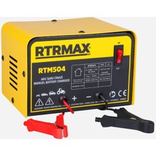AKÜ ŞARJ CİHAZI 8A, 12V. 20-105 Ah RTRMAX - RTM504
