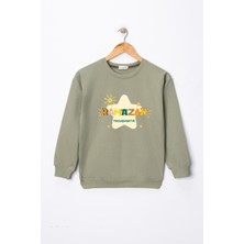 Dekim Moda Çocuk "ramazan Paylaşmaktır"  Baskılı Pamuklu Sweat