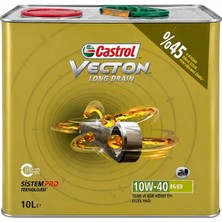 Castrol Vecton Long Drain 10W-40 Motor Yağı 10 L