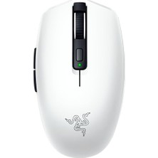 Orochi V2-950 Saate Kadar Pil Ömrüne Sahip Mobil Kablosuz Oyun Faresi (Ultra Hafif Tasarım; Hyperspeed Kablosuz ve Bluetooth, 2. Nesil Mekanik Fare Anahtarları) Beyaz