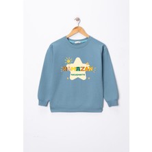 Dekim Moda Çocuk "ramazan Paylaşmaktır"  Baskılı Pamuklu Sweat