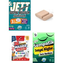 Ünlüler Karması 5.sınıf Sosyal - Sosyal Sempatik Soru Bankası+Maarif Defteri+Telefon Tutucu