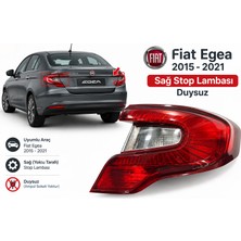 Fiat Egea Sedan (2015-2021) Dış Sağ Stop Lambası (Duysuz)