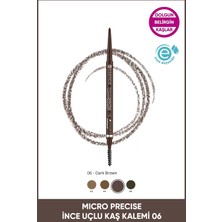 Essence Micro Precise Suya Dayanıklı Kaş Kalemi No: 06 – Dark Brown