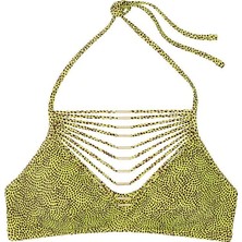 Victoria's Secret Vs Archives Strappy Halter Bikini Top