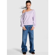 Victoria's Secret Ivy Off-The-Shoulder Sweatshirt