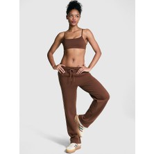 Victoria's Secret Ivy Straight-Leg Fleece Sweatpants