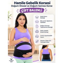 Ankaflex Ortopedik Gebelik Korsesi Koruyucu Hamile Korsesi Doğum Öncesi Destekli Korse Hamilelik Korse