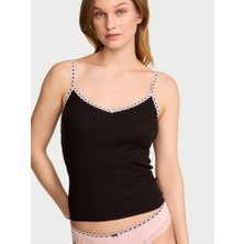 Victoria's Secret Chic Cotton Ribbed Cami Tank Top