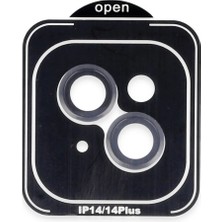 Lims Store Joko Apple iPhone 14 Pvd Metal Kamera Lens - Siyah