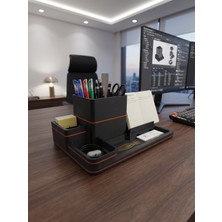 Sky Store Çok Bölmeli Masaüstü Organizer Telefon Standlı Kalemlik Masa Içi Düzenleyici Ofis Düzenleyici