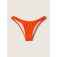 Victoria's Secret Crinkle Fabric Brazilian Bikini Bottom
