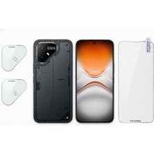Thn Mobile Tecno Pova 8 Pro 5g Uyumlu Ekran Koruyucu ve Kamera Lens Koruyucu(Lens Koruyucu (2 Adet)