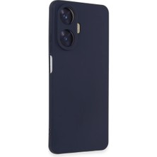 Bezos Professional Realme C55 Uyumlu Kılıf Nano Içi Kadife Silikon - Mor