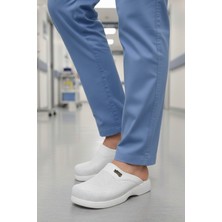 Deniz İş Yüksek Kalite Sandalet Sabo Kaymaz Taban Aşçı Hemşire Mutfak Doktor Hastane Sabo Terliği