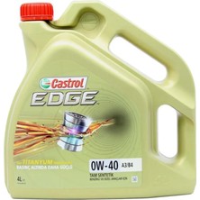 Castrol Edge 0W40 4 Lt Tam Sentetik Motor Yağı