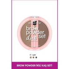Essence Brow Powder Duo Ikili Kaş Pudrası No: 01 – Light