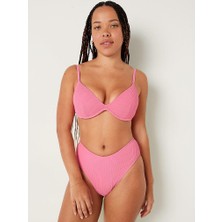 Victoria's Secret Crinkle High-Waist Cheeky Bikini Bottom