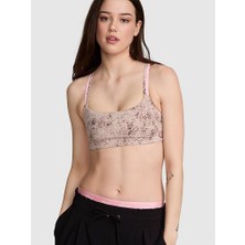 Victoria's Secret Pınk Relay™ Square-Neck Criss-Cross Back Sports Bra