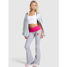 Victoria's Secret All-Day Foldover Waist Flare Leggings