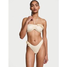 Victoria's Secret Floral Detail Brazilian Bikini Bottom
