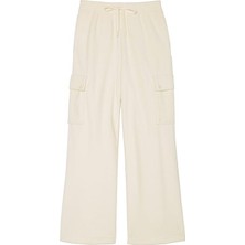 Victoria's Secret Pınk Micro Fleece Wide-Leg Cargo Pants