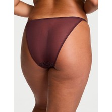 Victoria's Secret Vs Logo Embroidered Strappy Bikini Panty