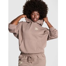 Victoria's Secret Ivy Campus Fleece Hooded Sweatshirt