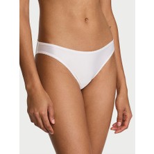Victoria's Secret Satin Mesh-Back Bride Bikini Panty