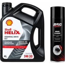 Shell Helix Essentıal Drıve Ect Dpf 5W-30 4 Litre + Balata Spreyi 500 ml