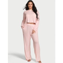 Victoria's Secret Modal Wide Ribbed Long Pajama Set