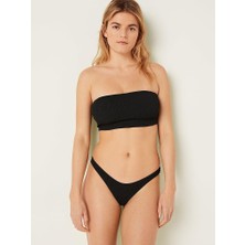 Victoria's Secret Crinkle Fabric Brazilian Bikini Bottom
