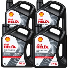 Shell Helix Essentıal Drıve Ect Dpf 5W-30 4 x 4 Litre