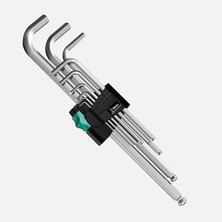 Wera 950 Pkl/9sm 9 Piece Allen Wrench Set