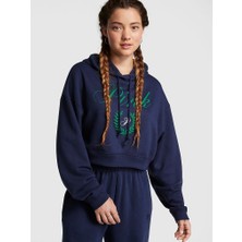Victoria's Secret Everyday Hooded Crop Sweatshirt
