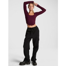 Victoria's Secret Heavyweight Woven Cargo Pants