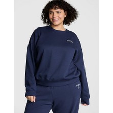 Victoria's Secret Ivy Crew Fleece Sweatshirt