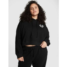 Victoria's Secret Everyday Hooded Crop Sweatshirt