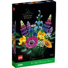 Givoria 10313 ® Icons - Kır Çiçekleri Buketi 939 Parça +18 Yaş GLX94FMH