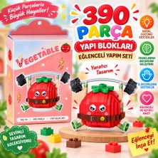 Givoria LZ-8860 Halter Kaldıran Domates 390 Parça Block Oyuncak GLX94FMH