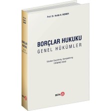 Beta Yayınevi Borçlar Hukuku Hükümler
